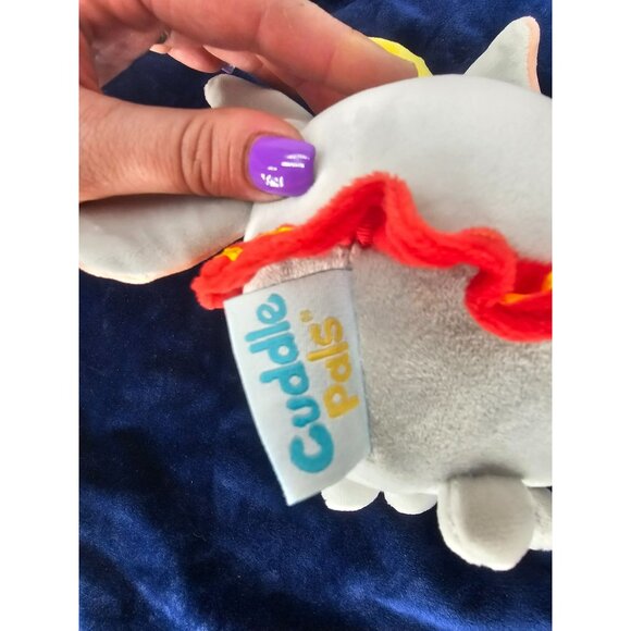 Cuddle Pal Disney Dumbo Round Stuffed Animal Plush Toy - Picture 6 of 7